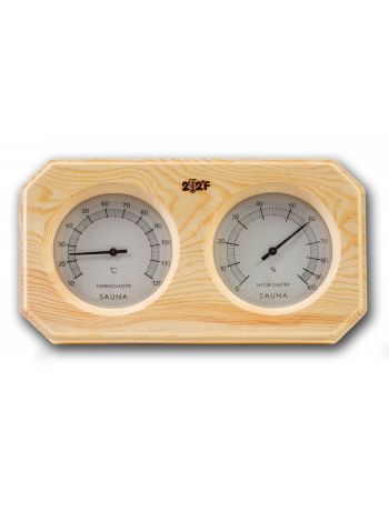Термометр гигрометр квадрат сосна Kd-216